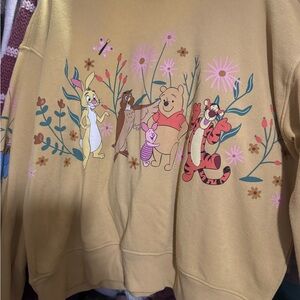 Yellow Winnie the Pooh Sweatshirt